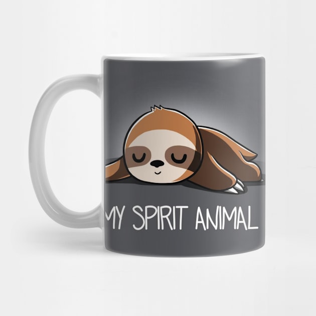 Cute Funny Sloth Lazy Animal Lover Quote Artwork by LazyMice